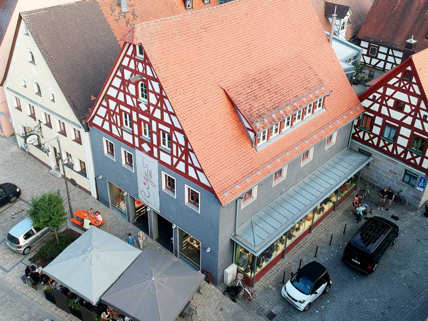 Rüger Haus Vogelperspektive